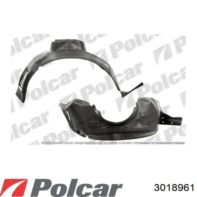 301896-1 Polcar бампер задний