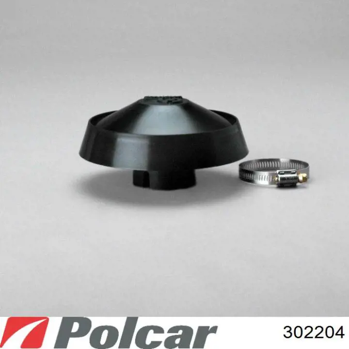302204 Polcar суппорт радиатора верхний (монтажная панель крепления фар)