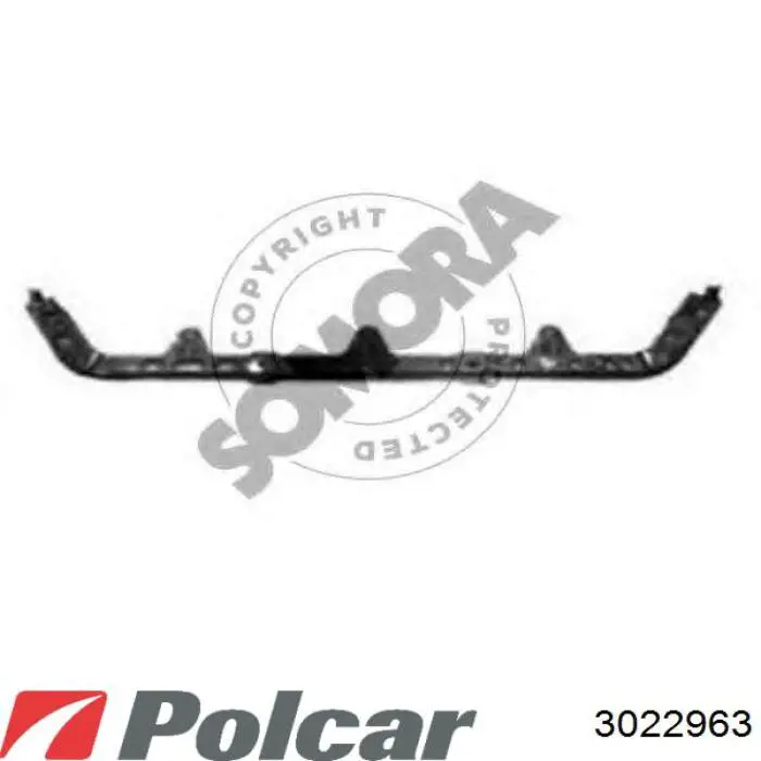 Усилитель переднего бампера 3022963 Polcar