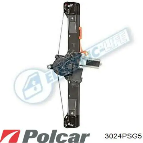 Механизм стеклоподъемника водительской двери Polcar 3024PSG5 цена, от 24.28 USD