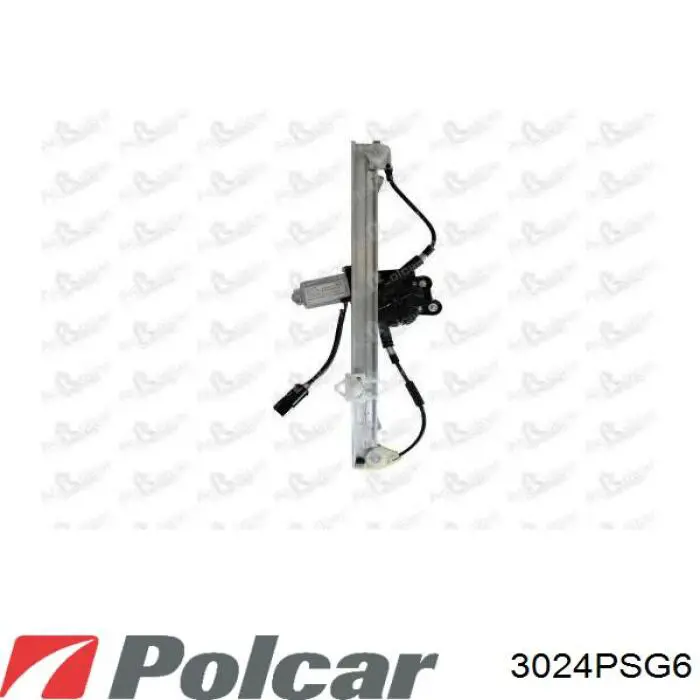 Купить 3024PSG6 Polcar Стеклоподъемник (механизм перемещения стекла)