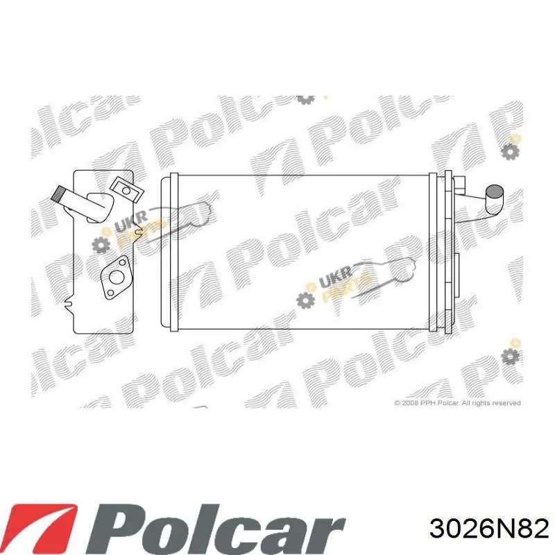 Радиатор печки AH141000S Mahle Original
