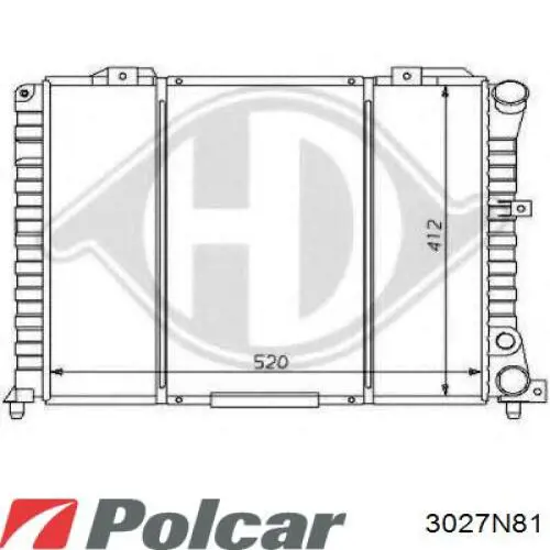 Радиатор печки (отопителя) Fiat/Alfa/Lancia 82420113 цена, от 28.09 USD