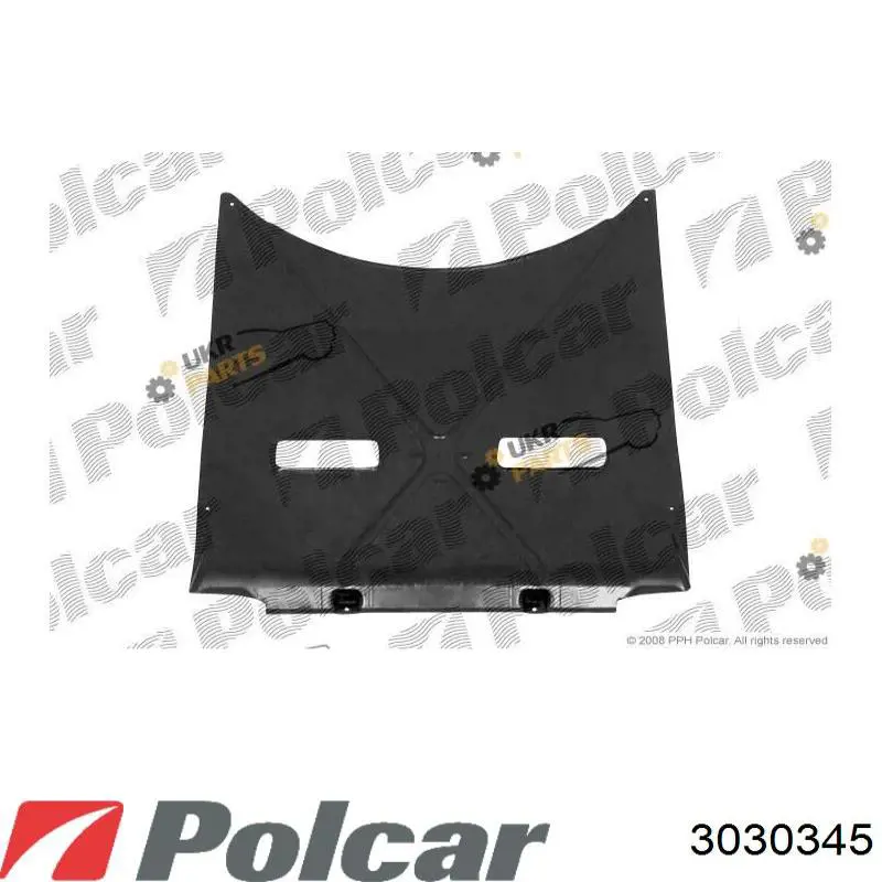303034-5 Polcar защита двигателя, поддона (моторного отсека)