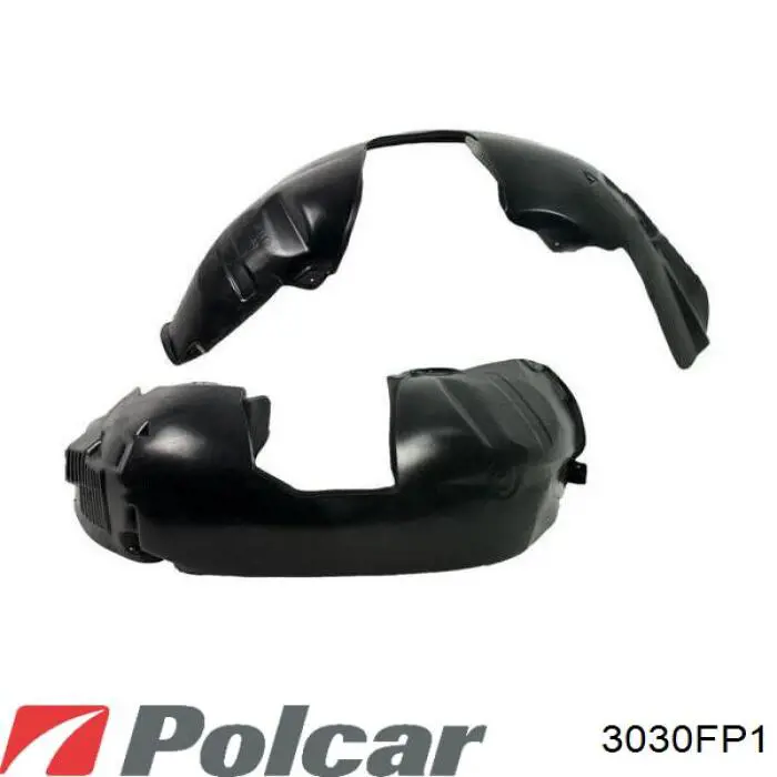 Guarda-barras direito do pára-lama dianteiro 3030FP1 Polcar