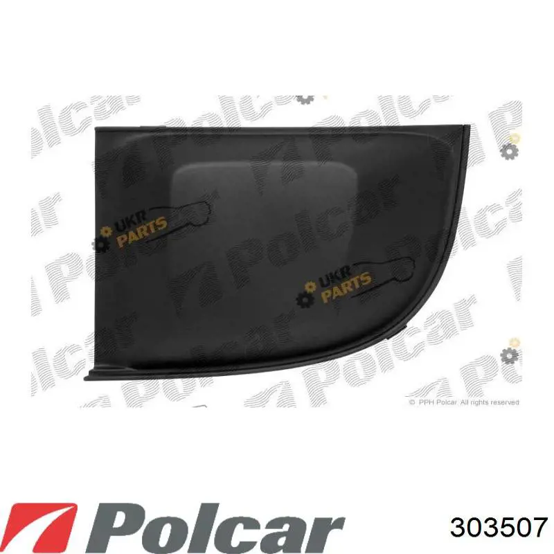 303507 Polcar передний бампер