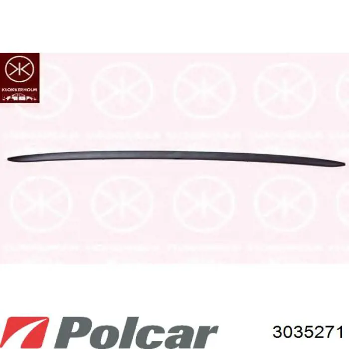 Заглушка ПТФ бампера переднего левая Polcar 3035271 цена, от 7.19 USD