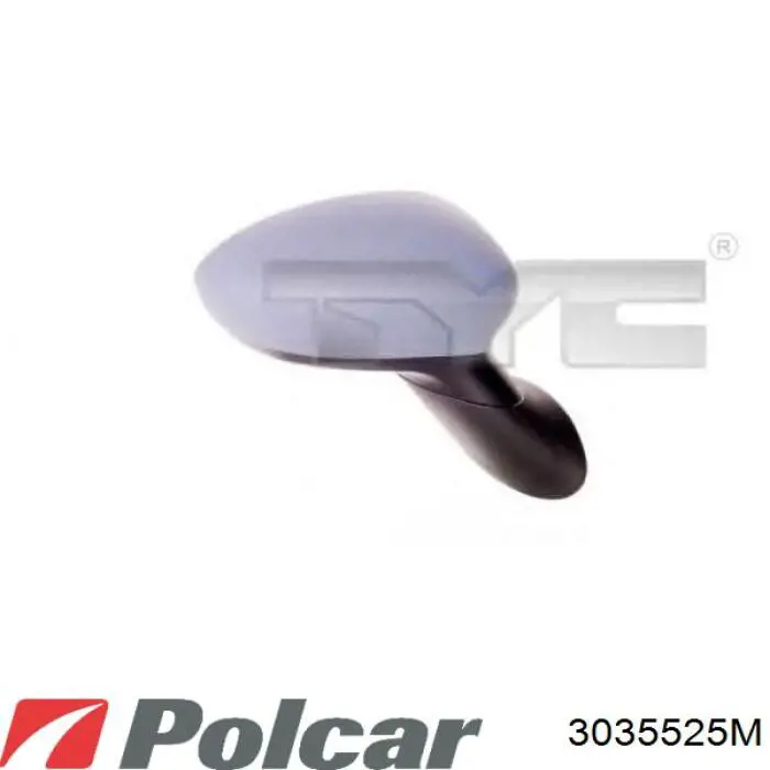 Наружное зеркало правое Polcar 3035525M цена, от 37.07 USD
