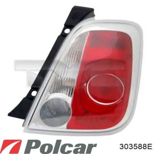 303588E Polcar фонарь задний правый