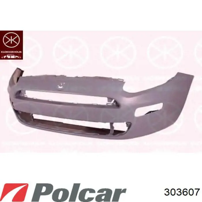 Передний бампер 303607J Polcar