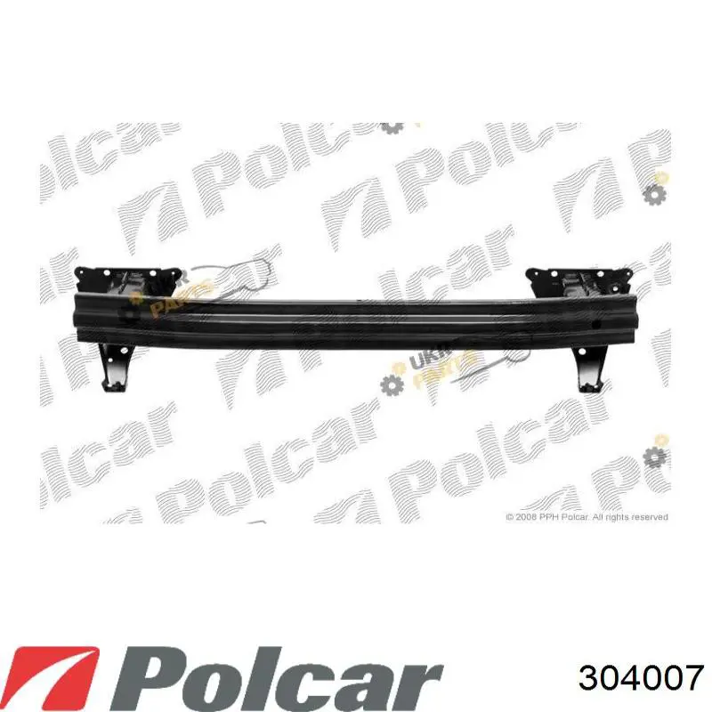304007 Polcar передний бампер