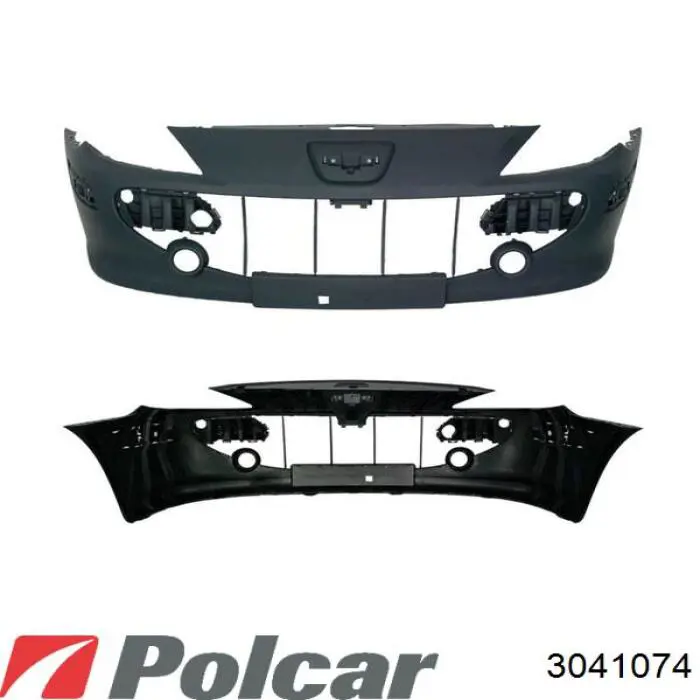 304107-4 Polcar передний бампер