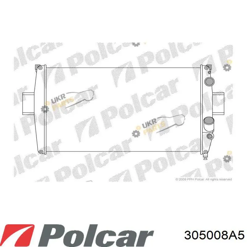 305008A5 Polcar радиатор