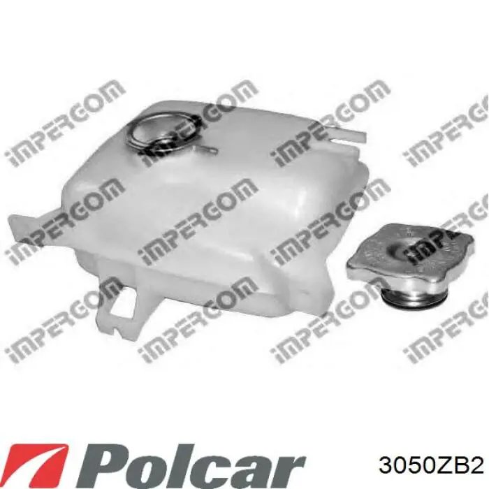 Бачок системы охлаждения 3050ZB2 Polcar