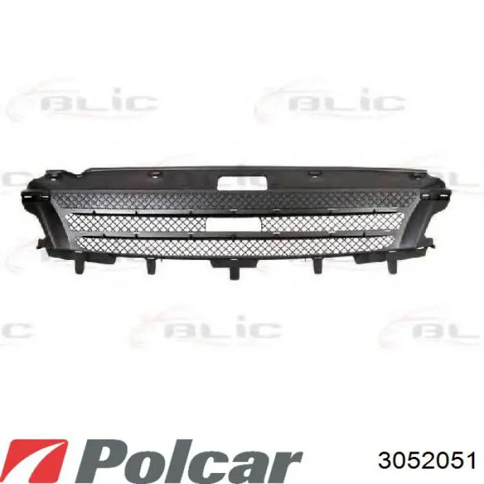 Решетка радиатора 504046218 Iveco
