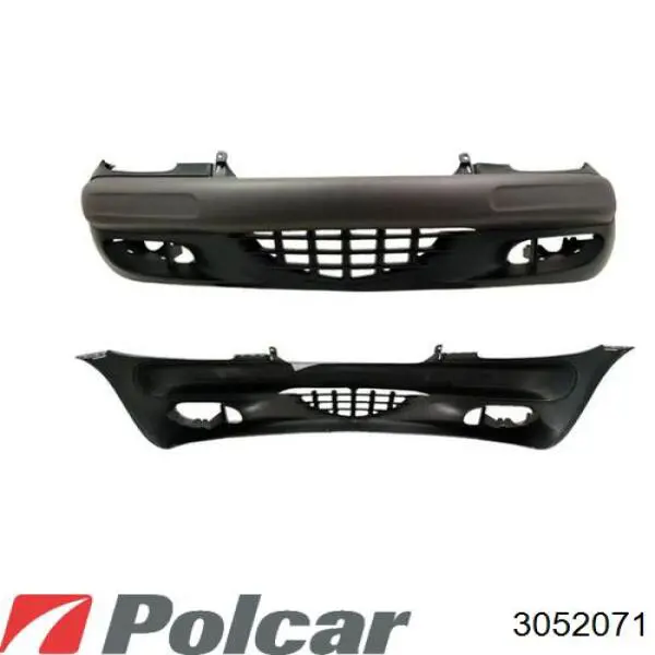 Передний бампер 3052071 Polcar