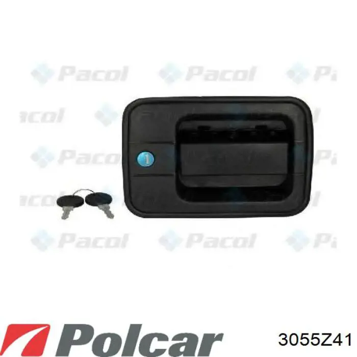 3055Z41 Polcar Ручка передней двери наружная, левая