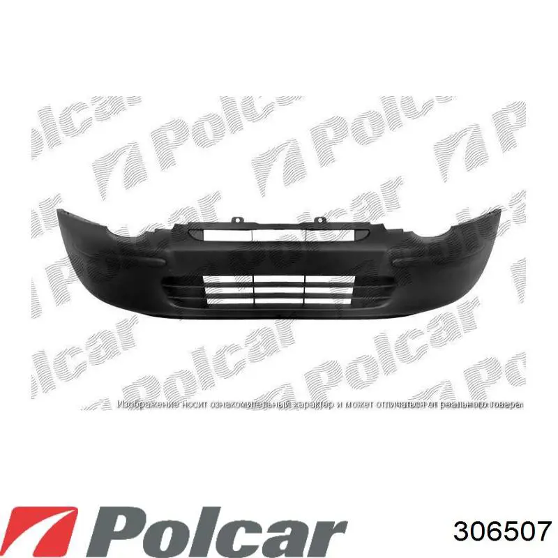 306507 Polcar передний бампер