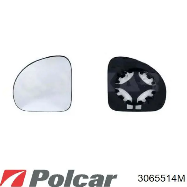 Зеркало заднего вида, левое Polcar 3065514M цена, от 42.88 USD