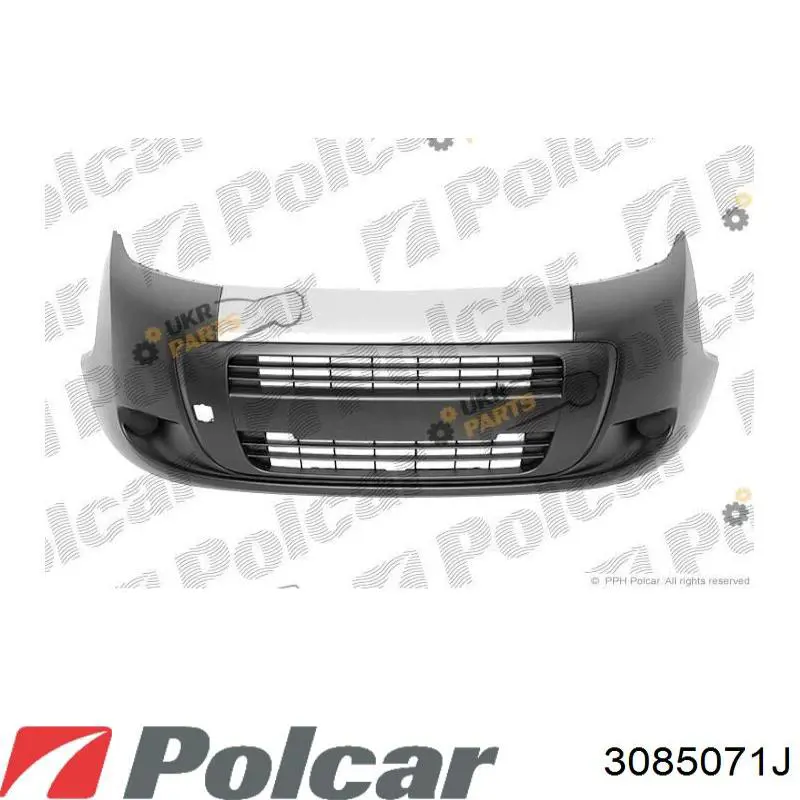 3085071J Polcar передний бампер