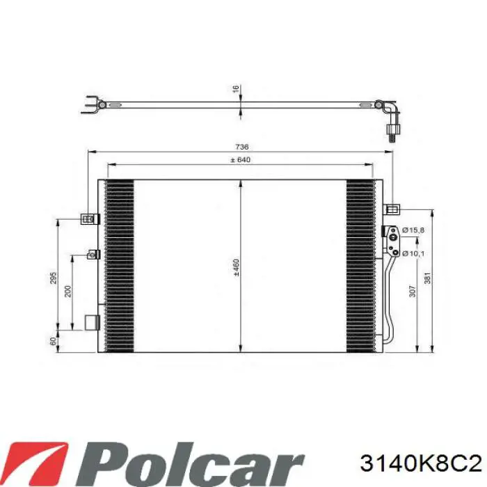 3140K8C2 Polcar Конденсатор