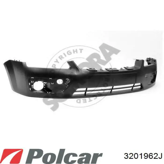 Купить 3201962J Polcar Задний бампер