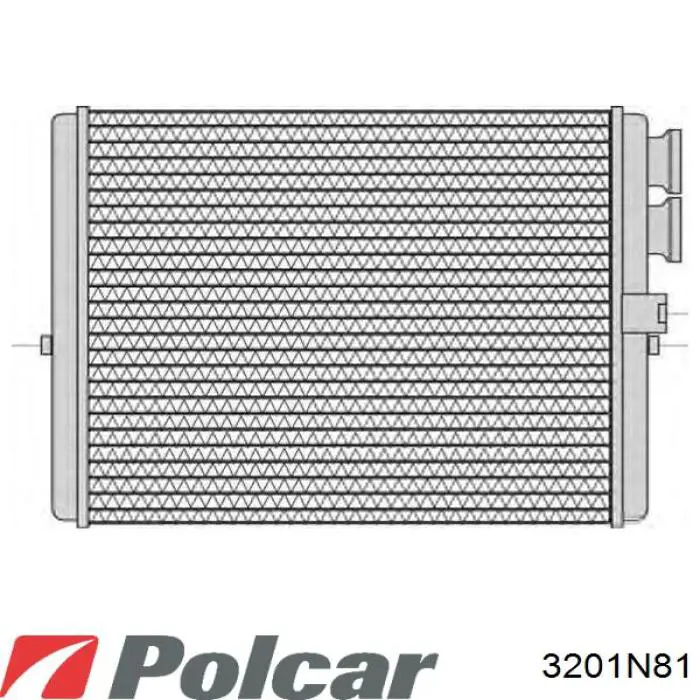 Радиатор печки HC30 Ford