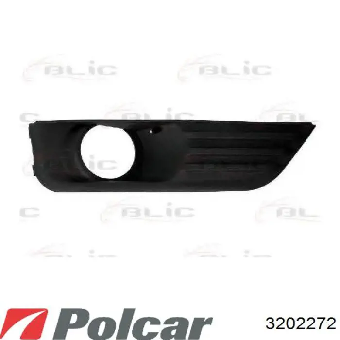3202272 Polcar Заглушка ПТФ бампера переднего правая