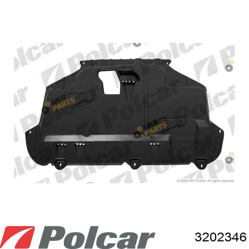 Защита двигателя, поддона (моторного отсека) Polcar 3202346