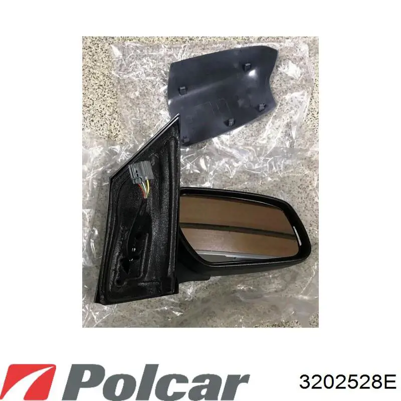 Правое боковое зеркало 3202528E Polcar