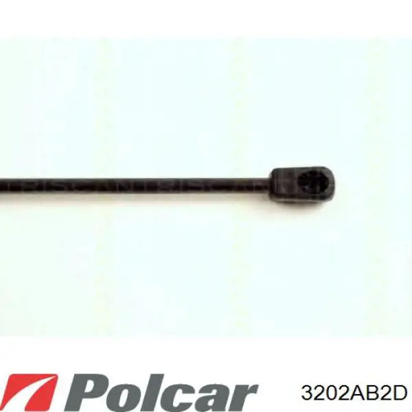 3202AB2D Polcar Амортизатор крышки багажника