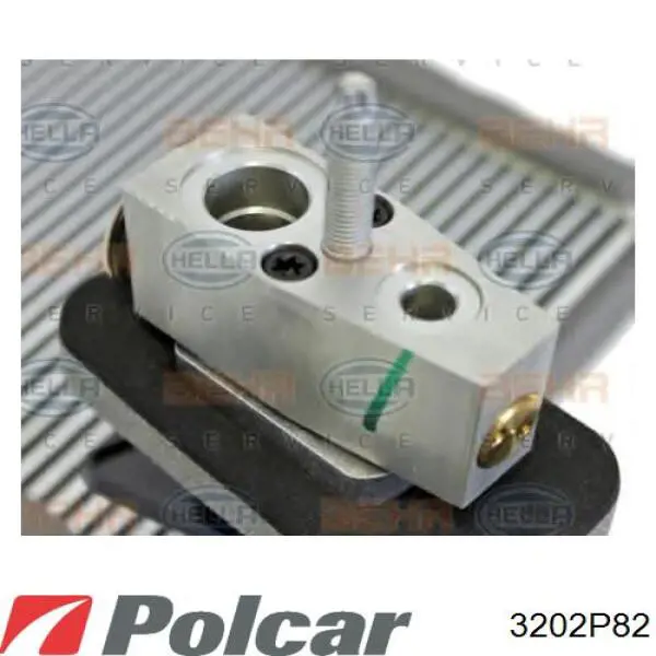 Испаритель кондиционера 3202P82 Polcar