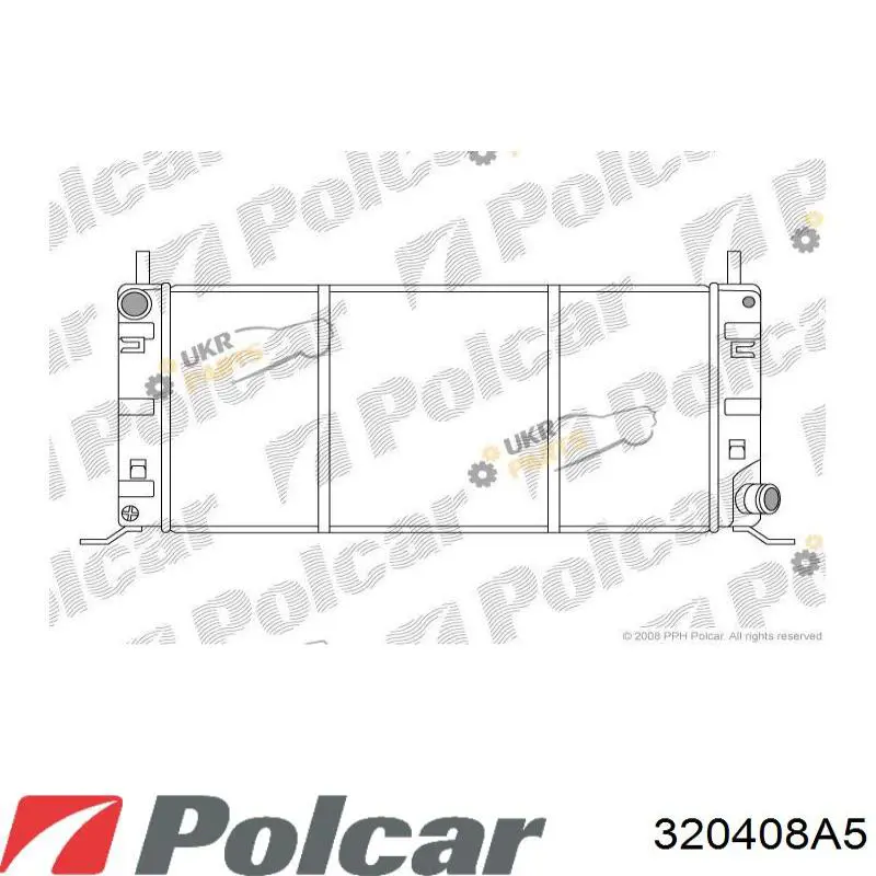 320408A5 Polcar радиатор