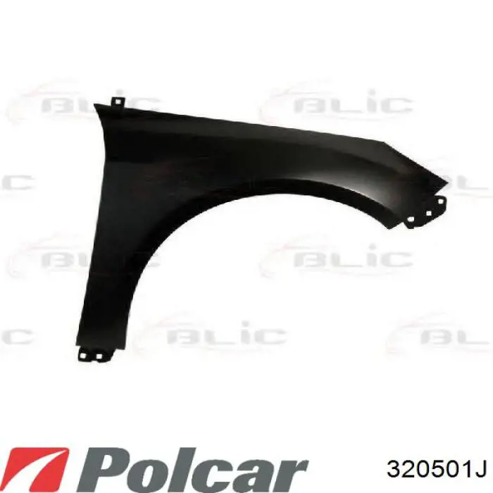 Крыло переднее левое 320501J Polcar