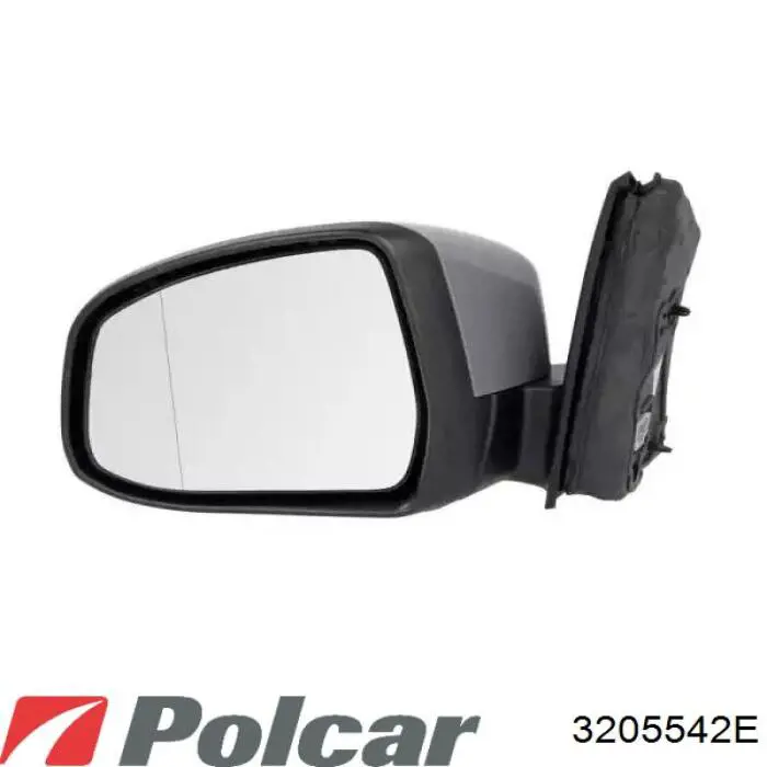 3205542E Polcar зеркальный элемент зеркала заднего вида левого