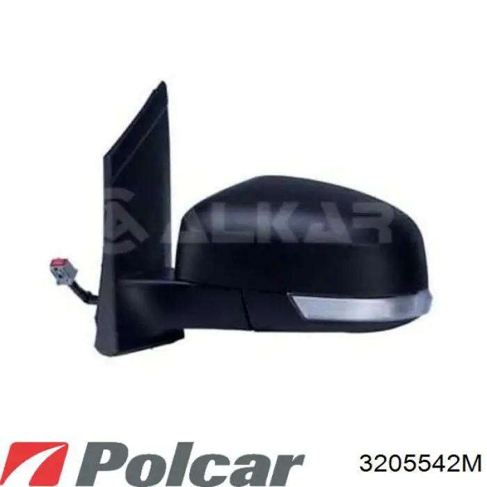3205542M Polcar Зеркальный элемент левого зеркала заднего вида