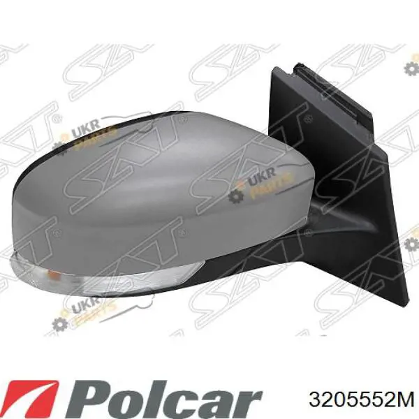 Купить 3205552M Polcar Стекло правого зеркала заднего вида