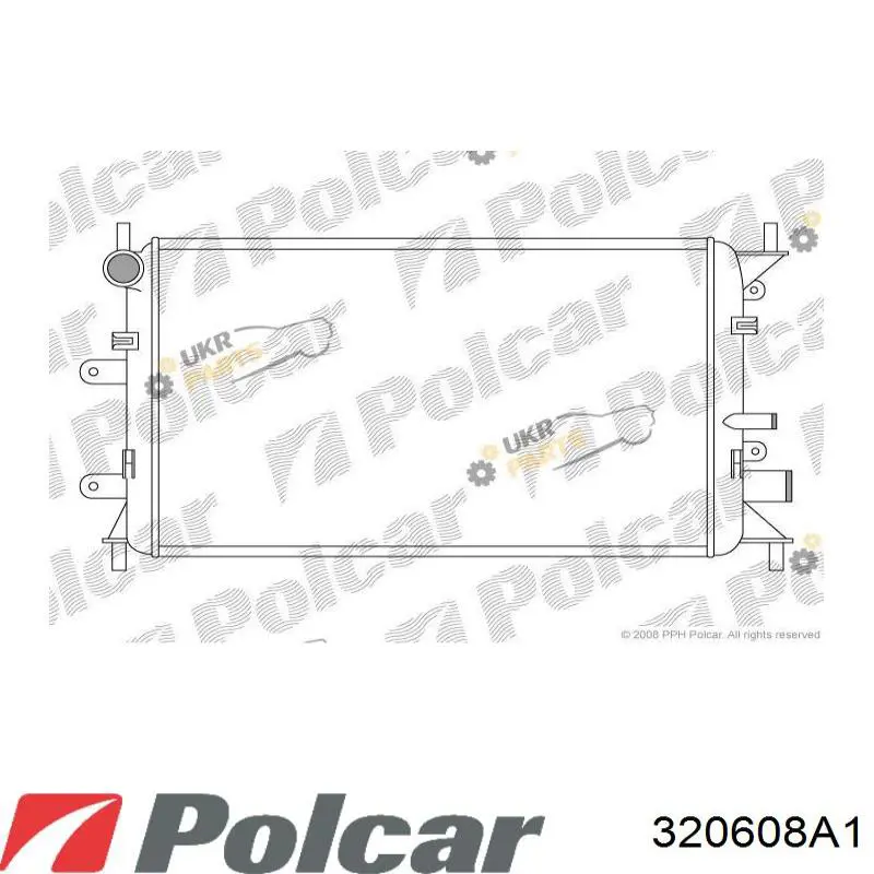 320608A1 Polcar радиатор
