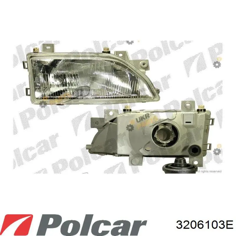 Фара правая Ford 6619778