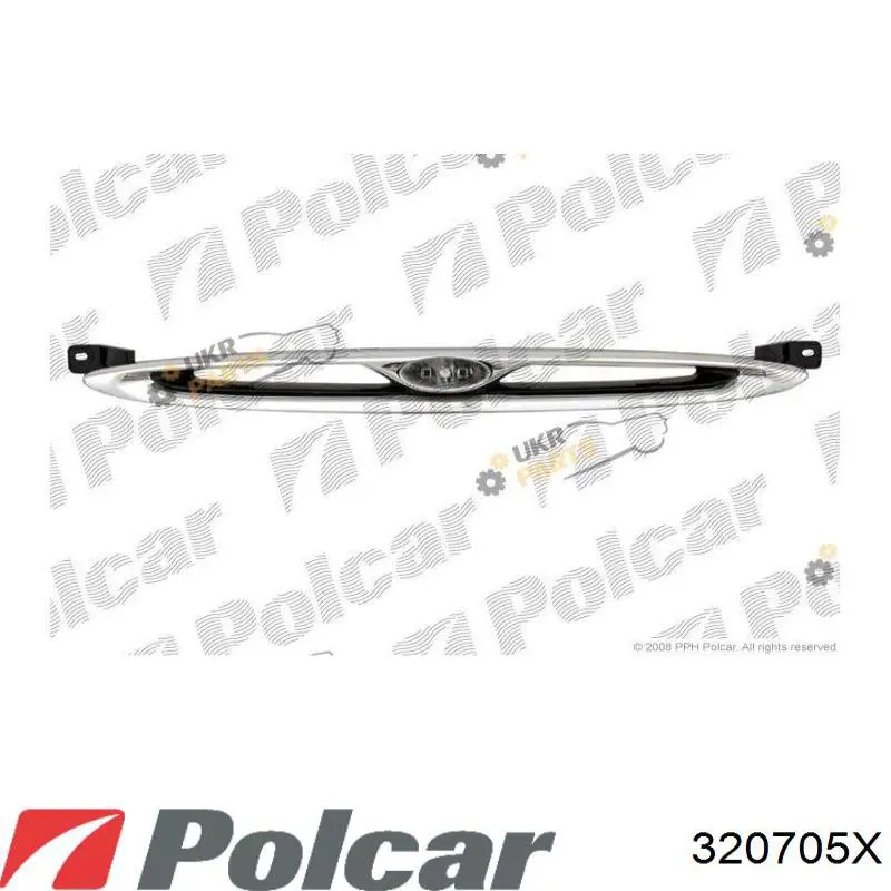 320705-1 Polcar решетка радиатора