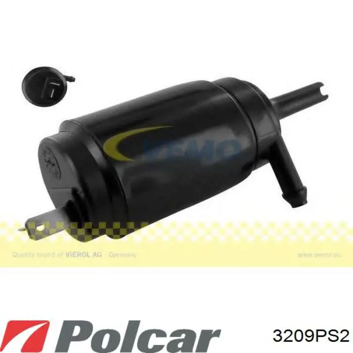 Насос-мотор омывателя стекла, перед/зад Polcar 3209PS2 цена, от 4.14 USD