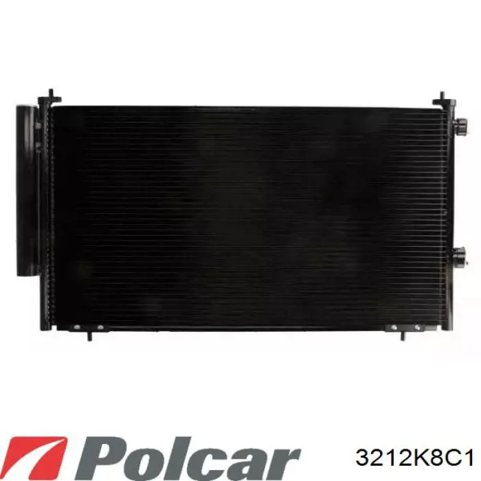 Радиатор кондиционера 3212K8C1 Polcar