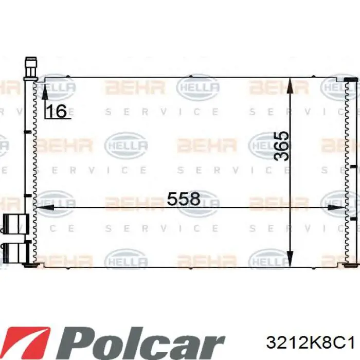 3212K8C1 Polcar Конденсатор