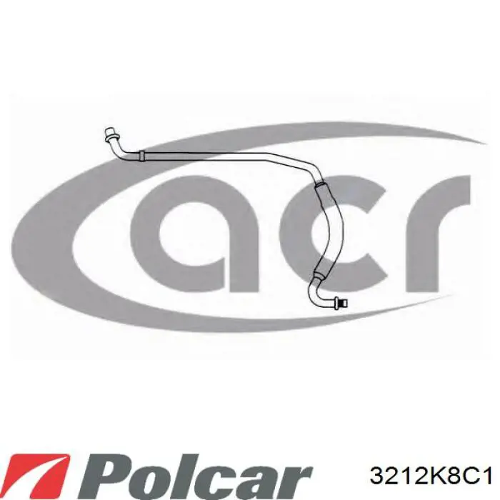 Конденсатор кондиционера Polcar 3212K8C1 цена, от 50.40 USD