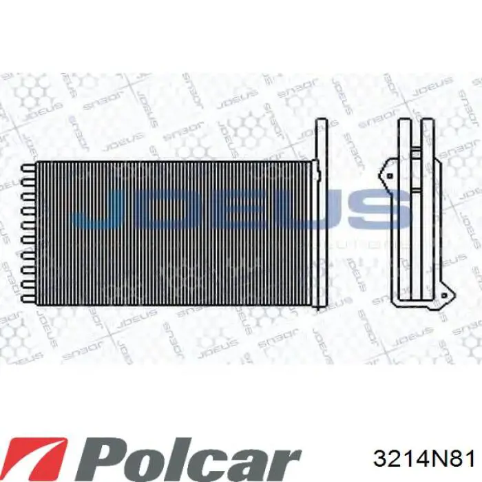 Радиатор печки (отопителя) Ford 85GG18B539BA цена, от 20.36 USD