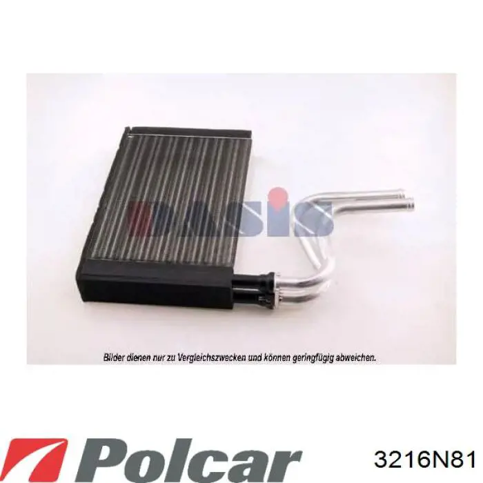 6818139 Ford Радиатор отопителя салона