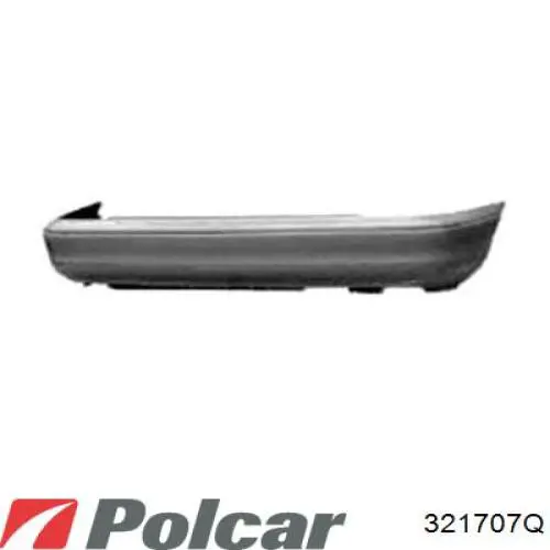 321707Q Polcar передний бампер