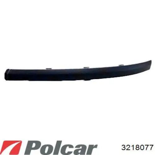 Молдинг переднего бампера, левый Starline 2555921