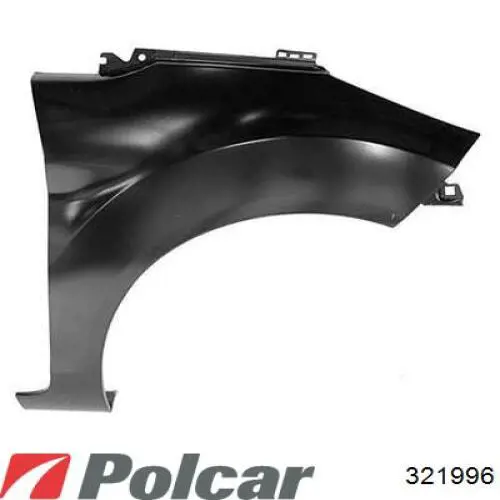 Задний бампер 321996 Polcar