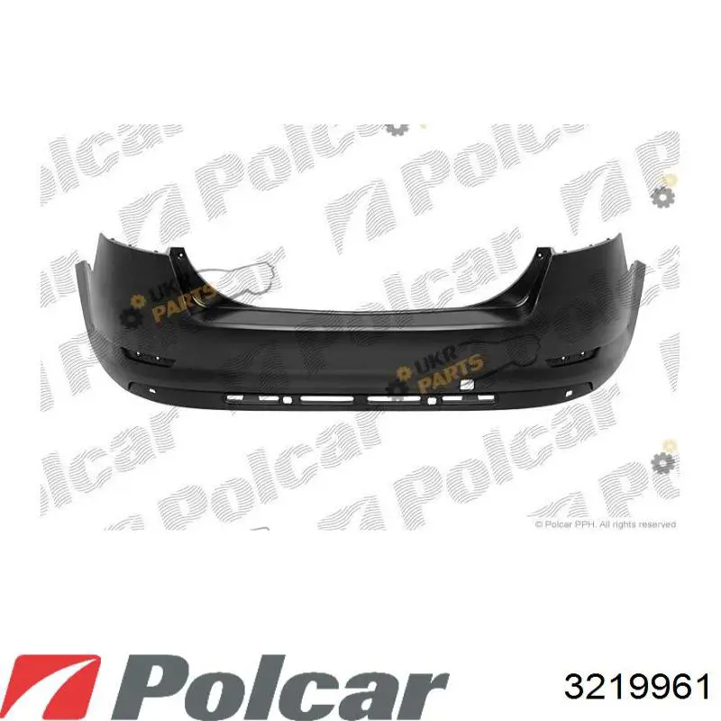 321996-1 Polcar бампер задний
